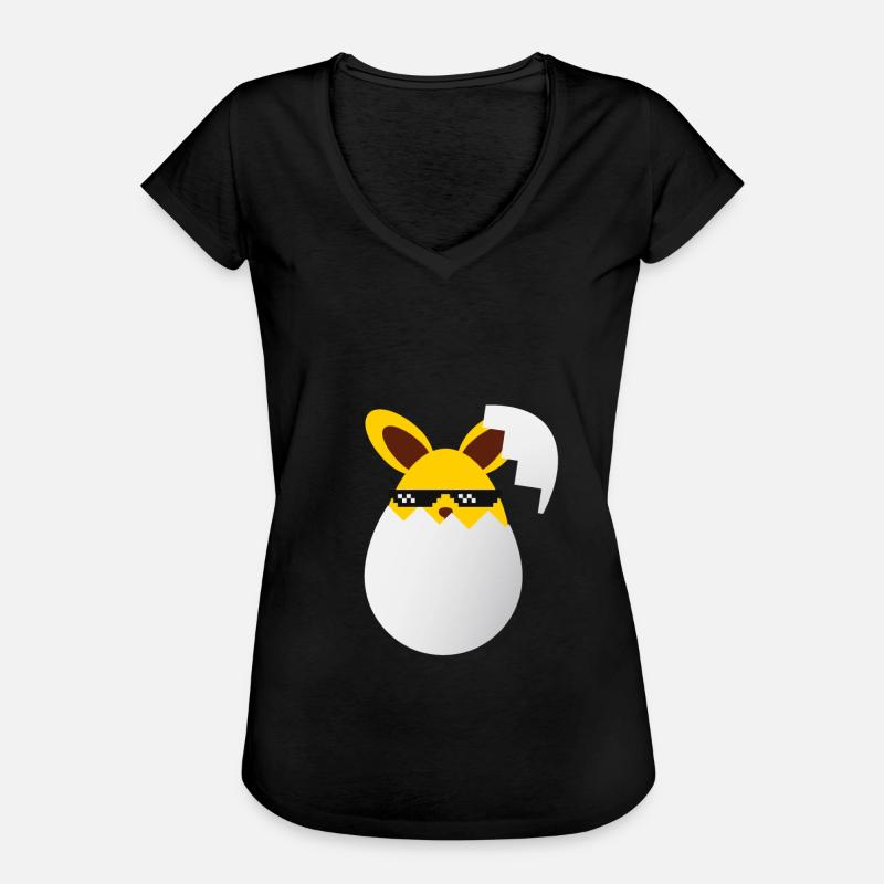 Easter Egg Easter Egg Easter Egg - Women's Vintage T-Shirt - black