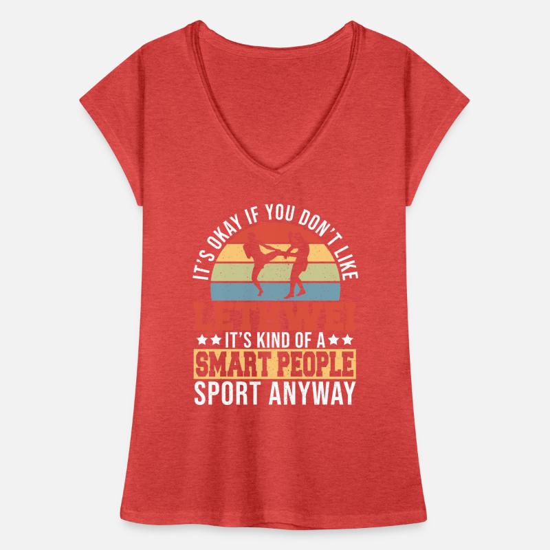 Lethwei Burmese Gift Women's Vintage T-Shirt