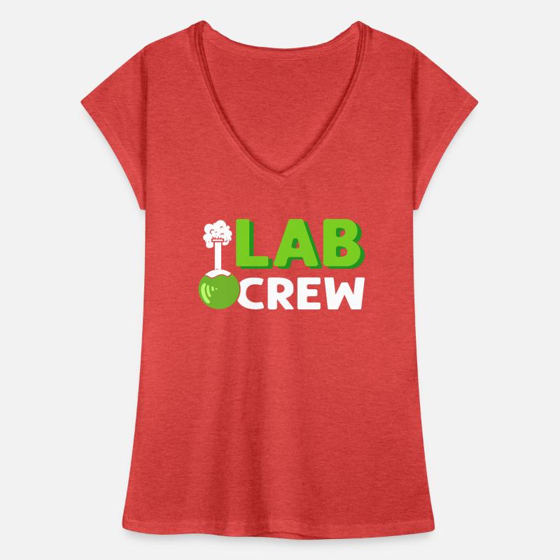 Équipe de laboratoire. T-shirt vintage Femme