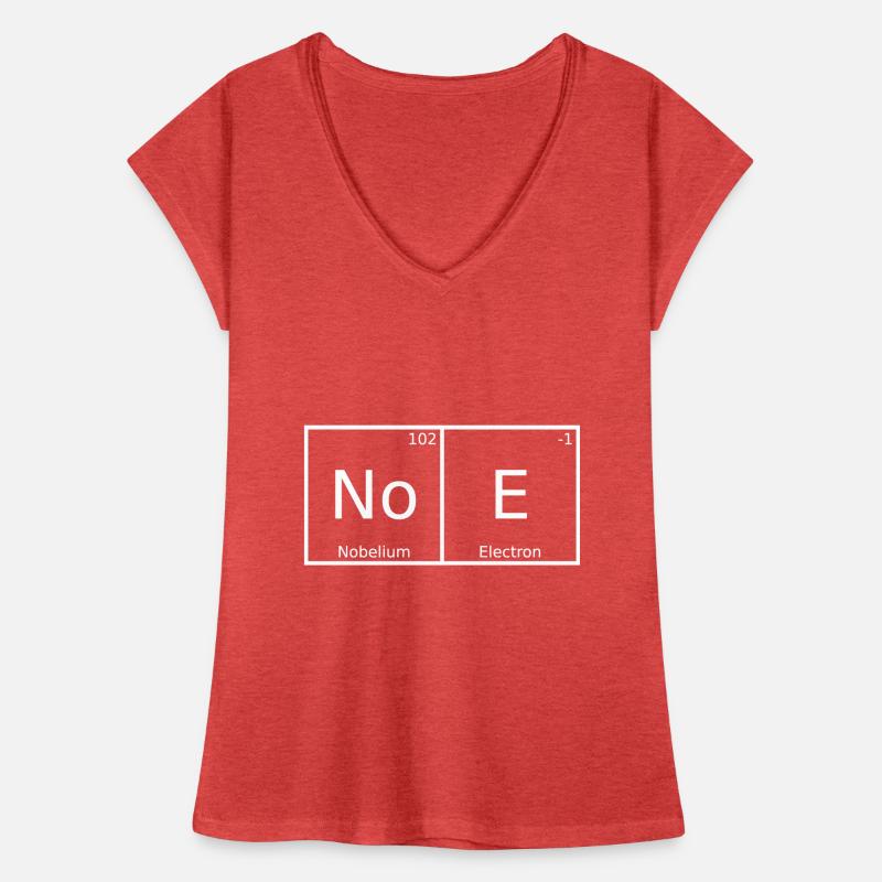 Noe Name First Name Chemistry Periodic Table Elements Women's Vintage T-Shirt