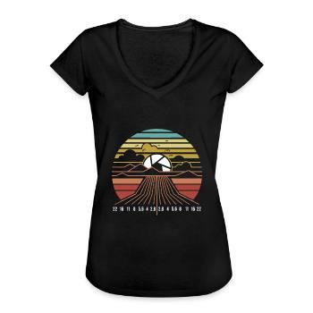 Fotograf Fotografie fotografieren - Frauen Vintage T-Shirt - Schwarz - Vorne - Danielle (179cm)