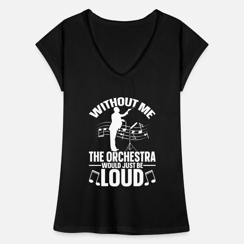 Orcherstra Chef de chœur T-shirt vintage Femme