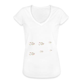 Actuarial Funny Actuary - Women's Vintage T-Shirt - black - Front - Danielle (179cm)