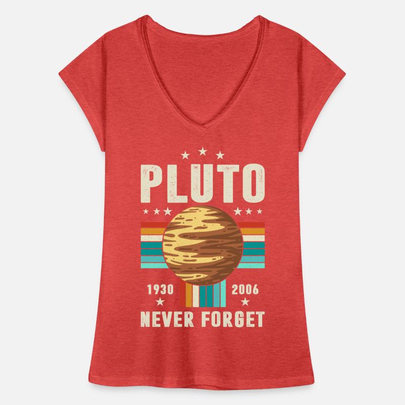 pluto vergiss nie Grafik Frauen Vintage T-Shirt