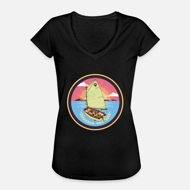 Optimist - Women's Vintage T-Shirt - black