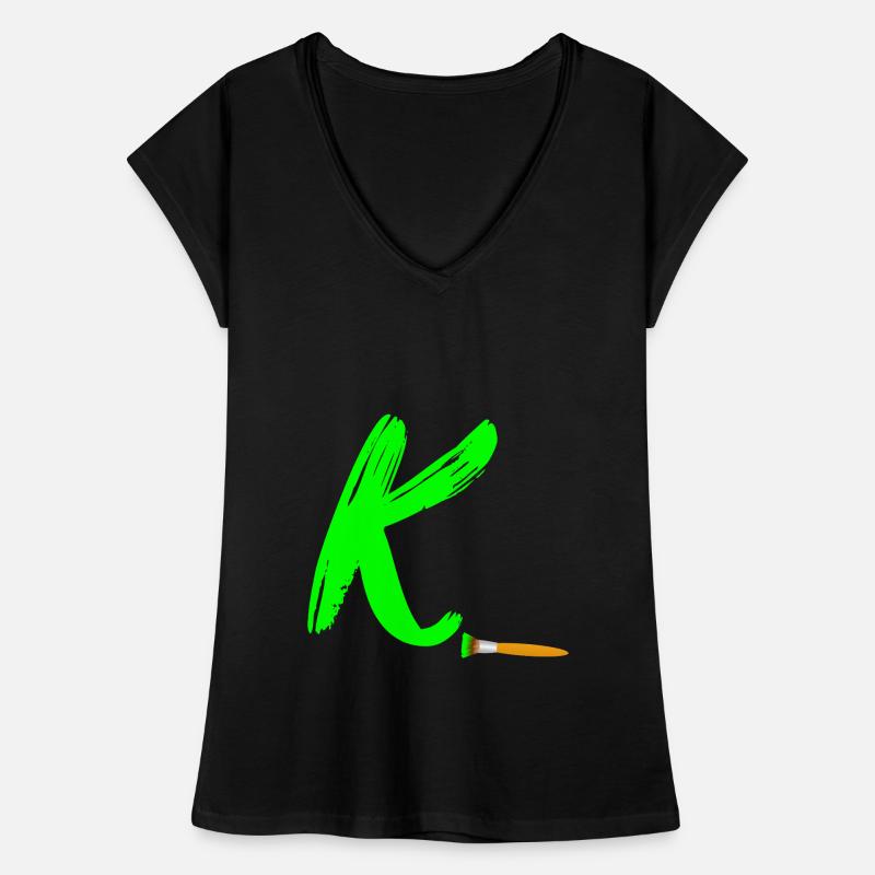 morceau vert k T-shirt vintage Femme