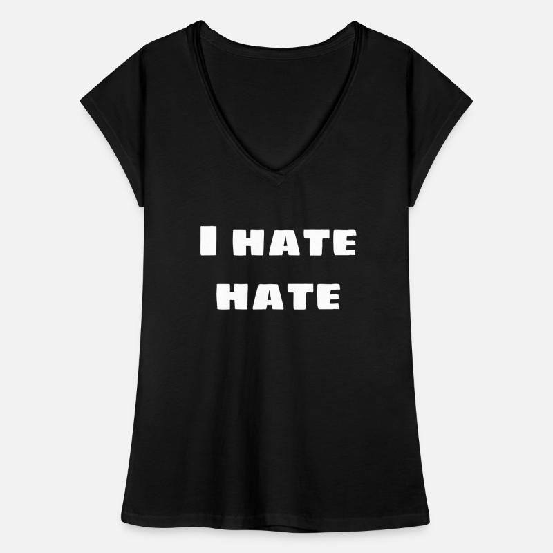 I hate hate Frauen Vintage T-Shirt