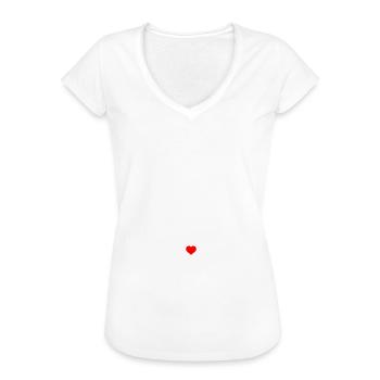 Mother's Day - Women's Vintage T-Shirt - black - Front - Danielle (179cm)