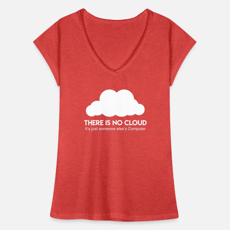 Server Cloud Saying Computer Scientist Coder Women's Vintage T-Shirt