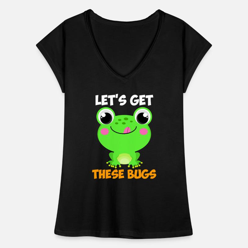 Let's get these Bugs Frosch Programmierer Frauen Vintage T-Shirt