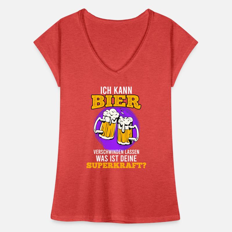 Bier verschwinden lassen Superpower Frauen Vintage T-Shirt
