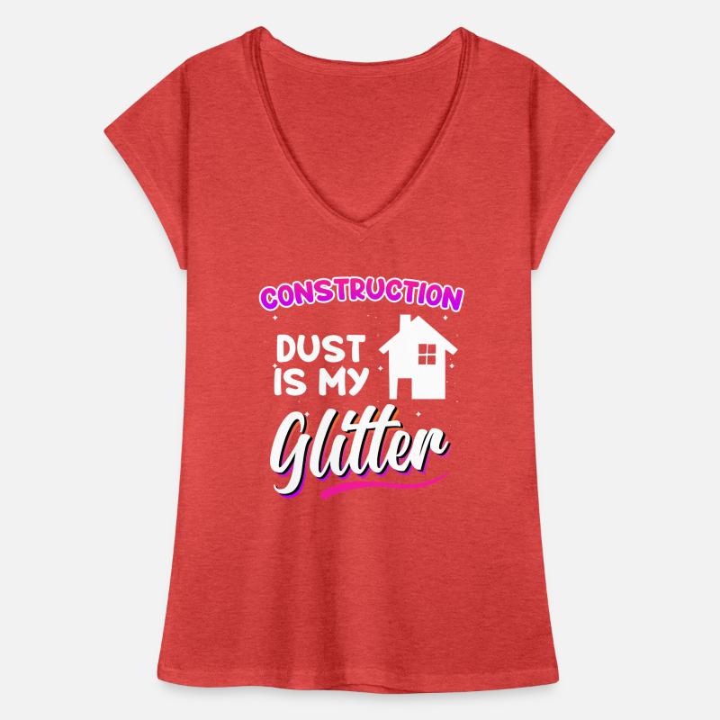 Constructeur de clients Baustaub Eigenheim T-shirt vintage Femme