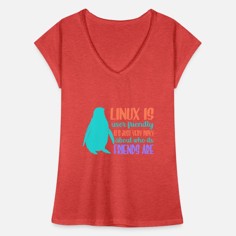 Linux ist benutzerfreundlich - Cloud Computing Frauen Vintage T-Shirt