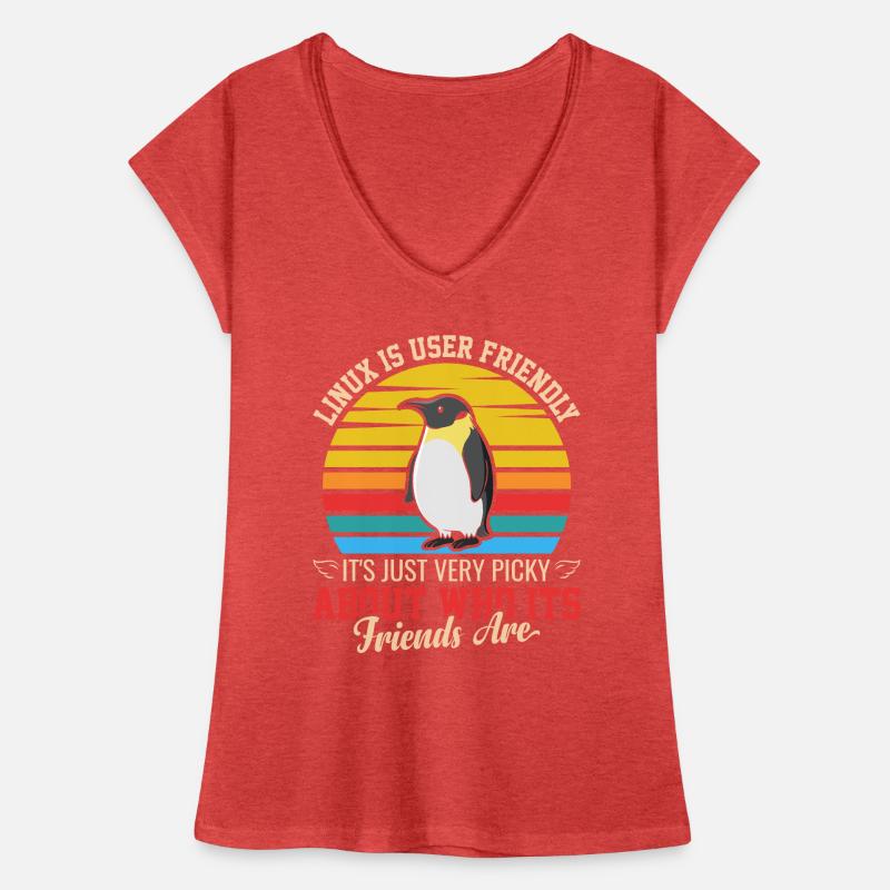 Linux ist benutzerfreundlich - Cloud Computing Frauen Vintage T-Shirt