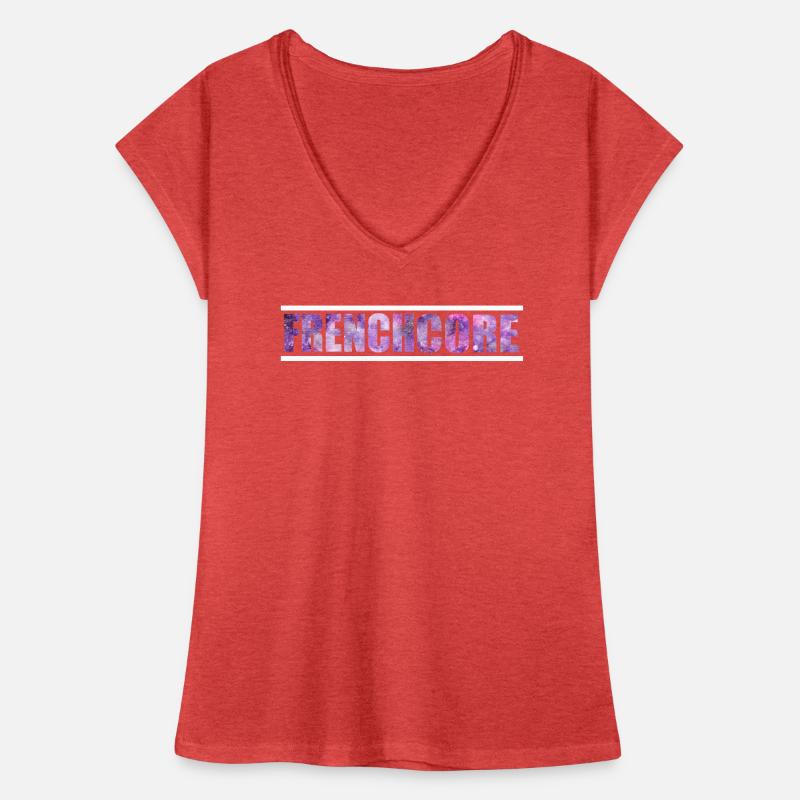 Frenchcore (violet / violet) T-shirt vintage Femme