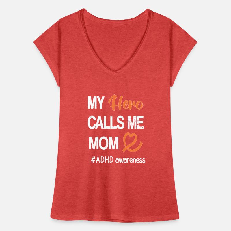 ADHD Mom Attention Deficit Disorder Hyperactive Women's Vintage T-Shirt