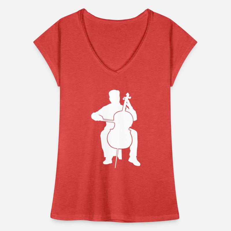 Son de contrebasse Deep String Magic T-shirt vintage Femme