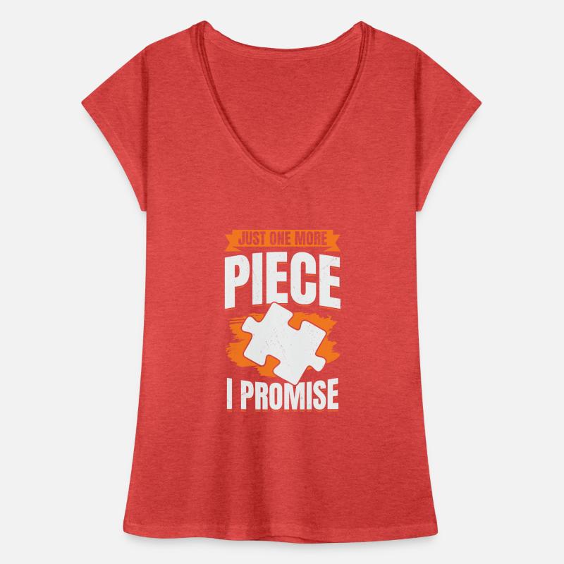 Nur noch ein Stück, das ich verspreche Puzzle Lover Geschenk Frauen Vintage T-Shirt