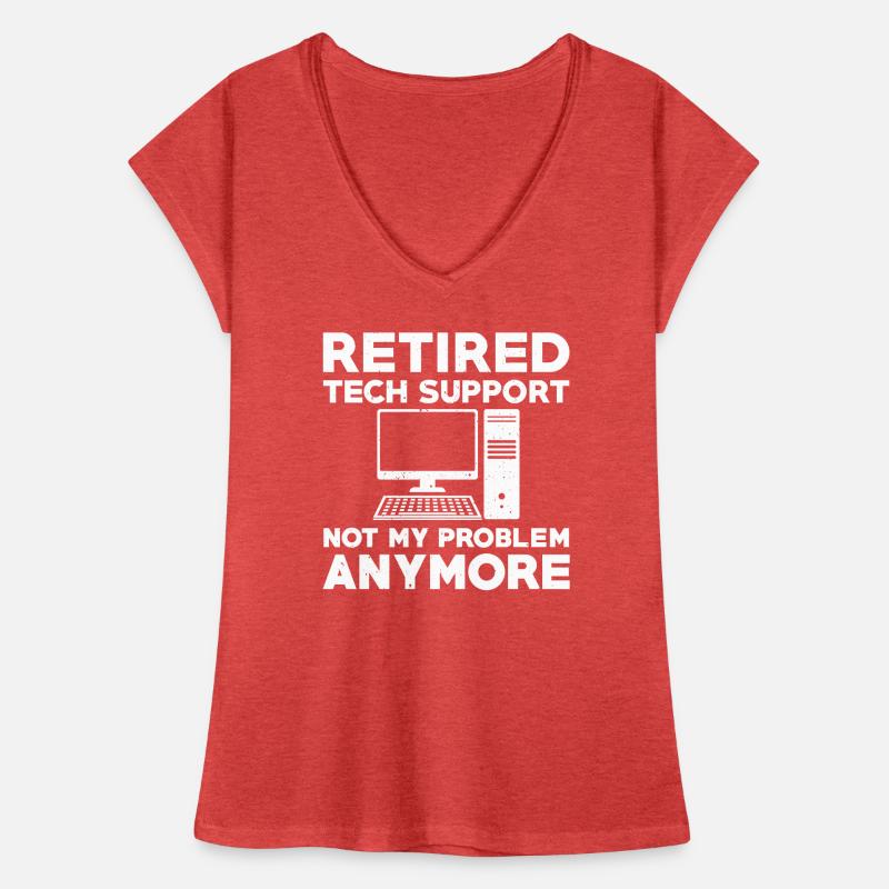 Retired Technical Support Women's Vintage T-Shirt