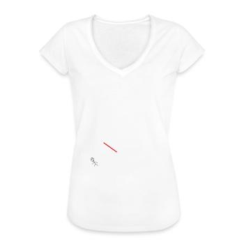 Ich Bin 35! - 35. Geburtstag 35 - Frauen Vintage T-Shirt - Schwarz - Vorne - Danielle (179cm)
