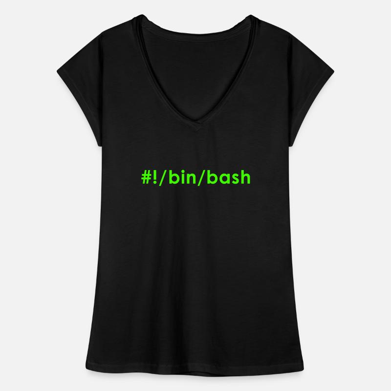 Linux bash Women's Vintage T-Shirt