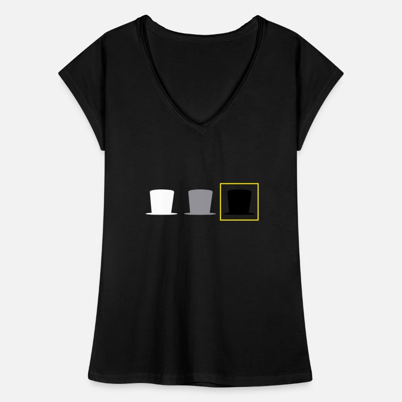 Hacker Cyber Security Pentester Black Hat Hacker Frauen Vintage T-Shirt