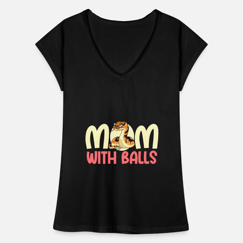 Königspython Python Schlange Frauen Vintage T-Shirt