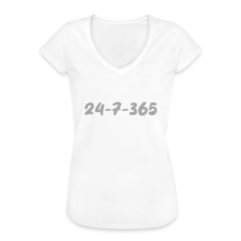 Sorority Soroitas Sigma Modus - Women's Vintage T-Shirt - black - Front - Danielle (179cm)