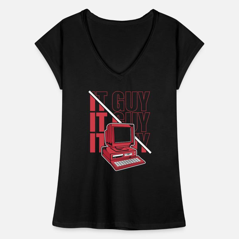 IT Guy Informatiker Admin IT-Betrieb Administrator Frauen Vintage T-Shirt
