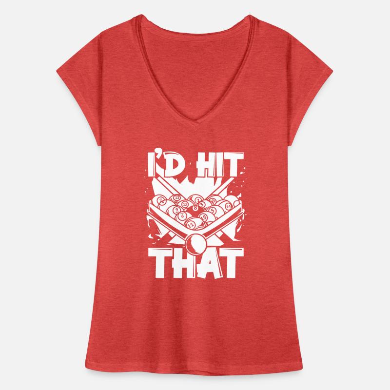 J’avais frappé ce billard de billard T-shirt vintage Femme