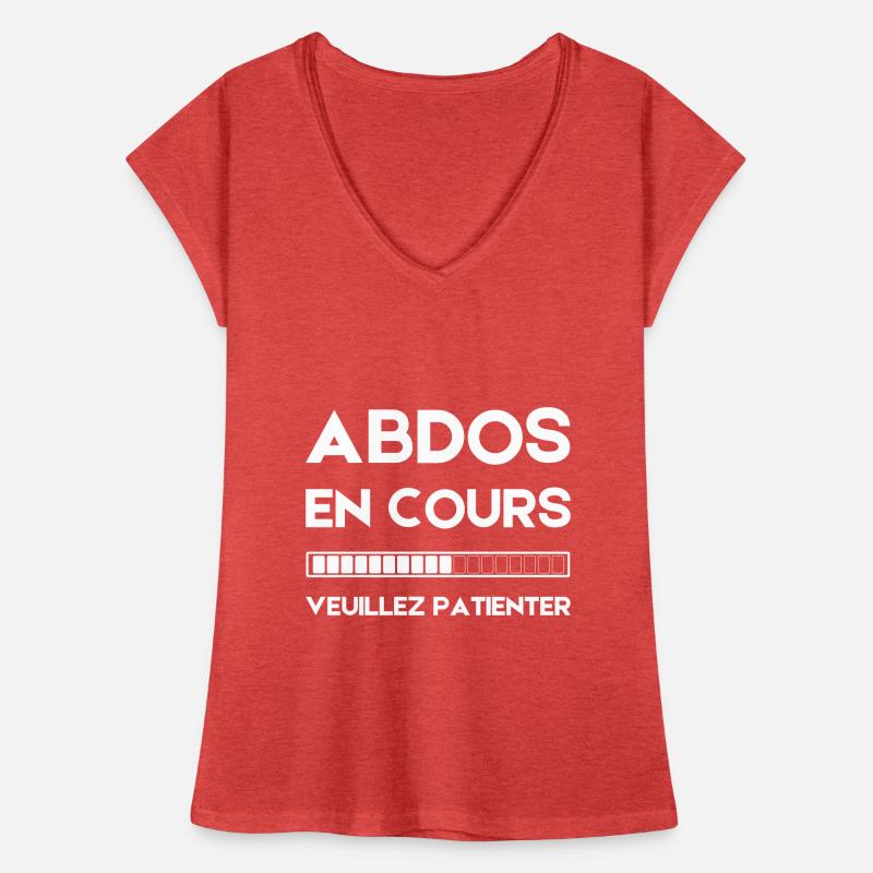 abs in progress please wait! sport Women's Vintage T-Shirt