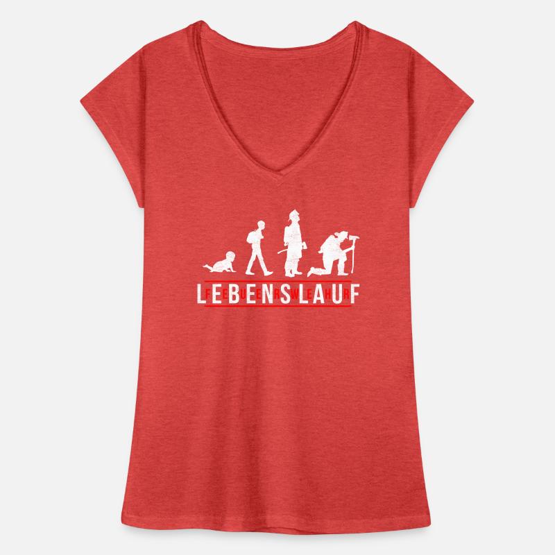Fire Brigade Curriculum Vitae Evolution Women's Vintage T-Shirt