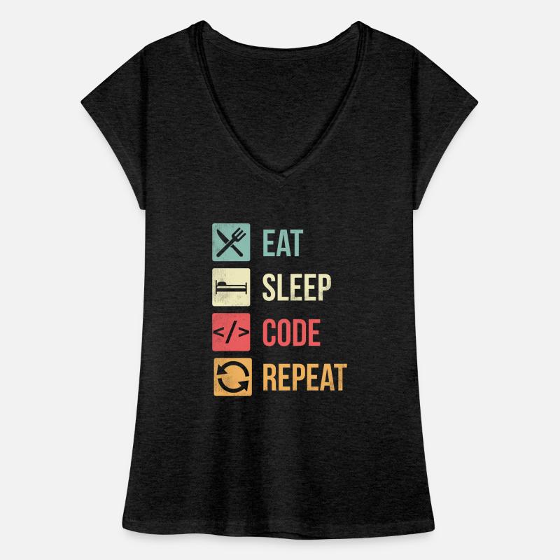 Software Engineer Codierung Frauen Vintage T-Shirt