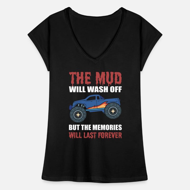 La boue sera emportée mais les souvenirs dureront T-shirt vintage Femme