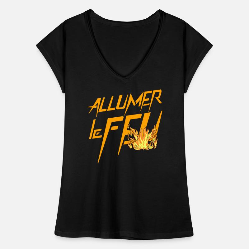 Allumer le feu T-shirt vintage Femme
