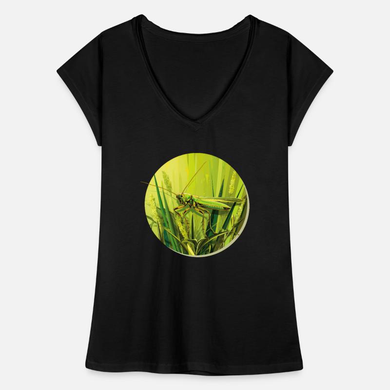 Grashüpfer Frauen Vintage T-Shirt