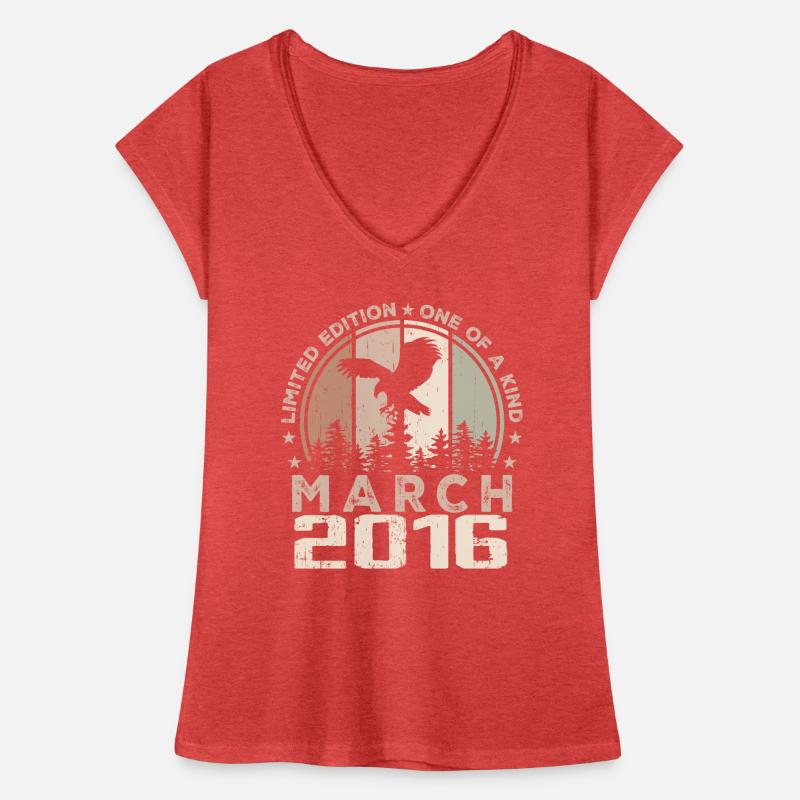 Incomparable since March 2016, 8th Anniversary Women's Vintage T-Shirt
