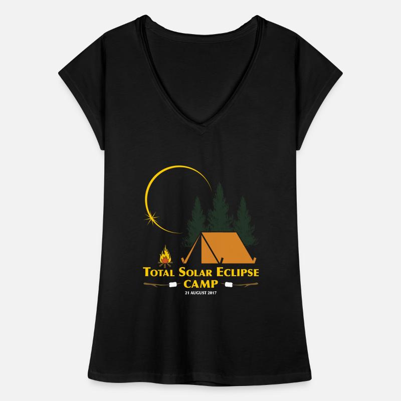 Total Solar Eclipse Camp Women's Vintage T-Shirt