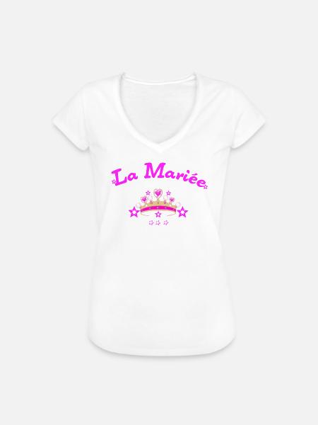 la mariée - T-shirt vintage Femme - noir