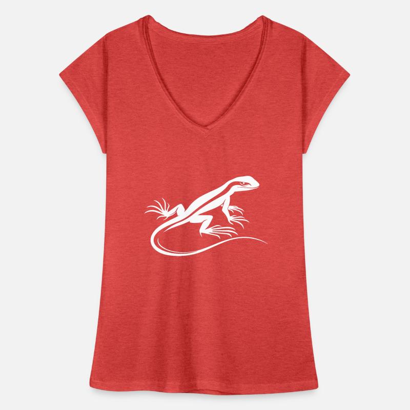 Echse Frauen Vintage T-Shirt
