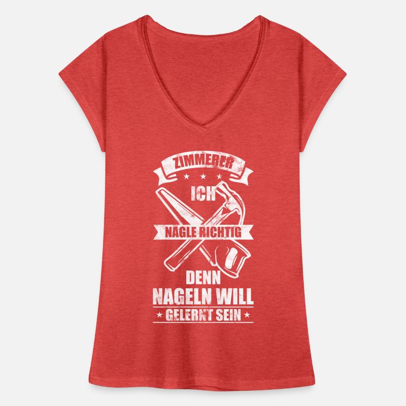 Zimmerer Zimmermann Frauen Vintage T-Shirt