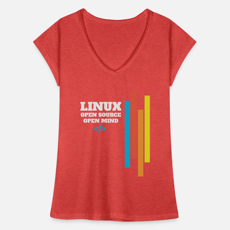 Cadeau d'administrateur de programmeur Linux T-shirt vintage Femme