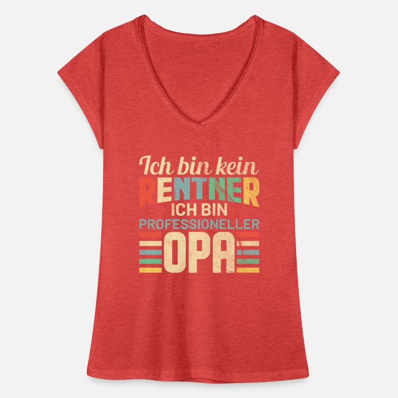 Rente 2021 Rentner Opa Retro Geschenkidee Frauen Vintage T-Shirt