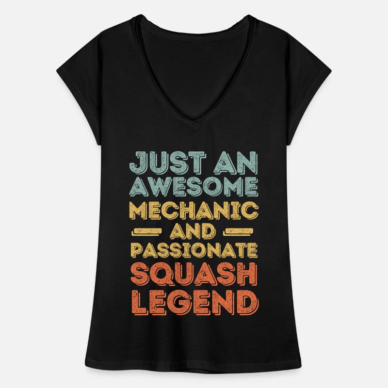 Mechanic squash retro Women's Vintage T-Shirt