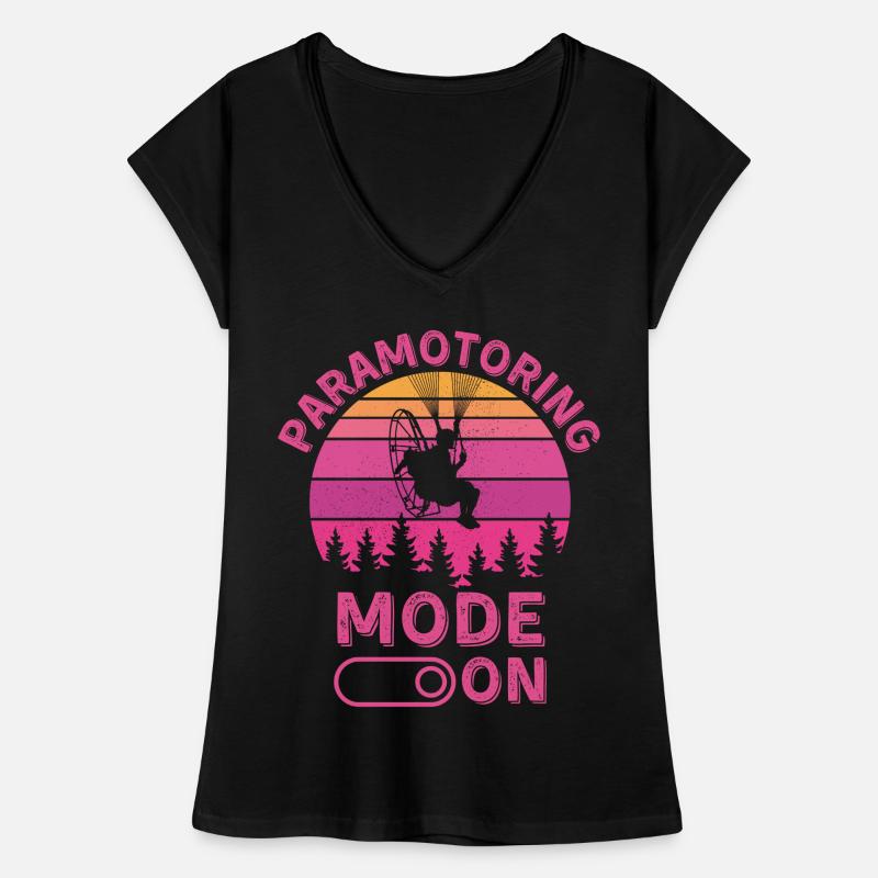 Mode paramoteur activé T-shirt vintage Femme