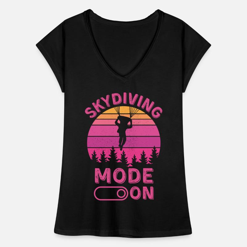 Skydiving mode on Women's Vintage T-Shirt