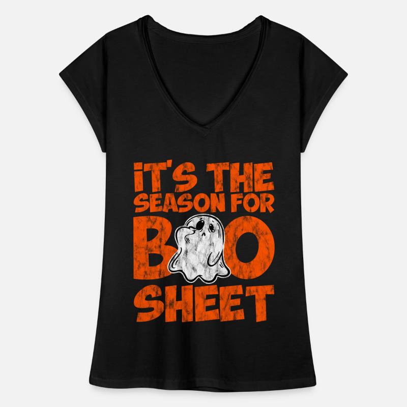 C’est la saison de Boo Sheet 3 T-shirt vintage Femme