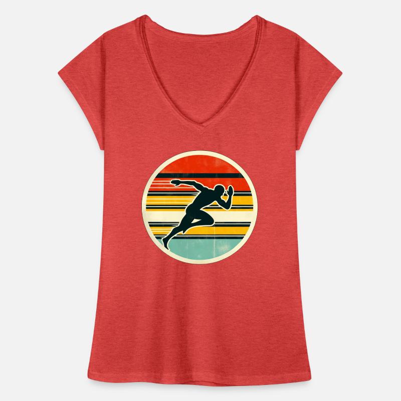 Sprinter - Track And Field 4 Women's Vintage T-Shirt