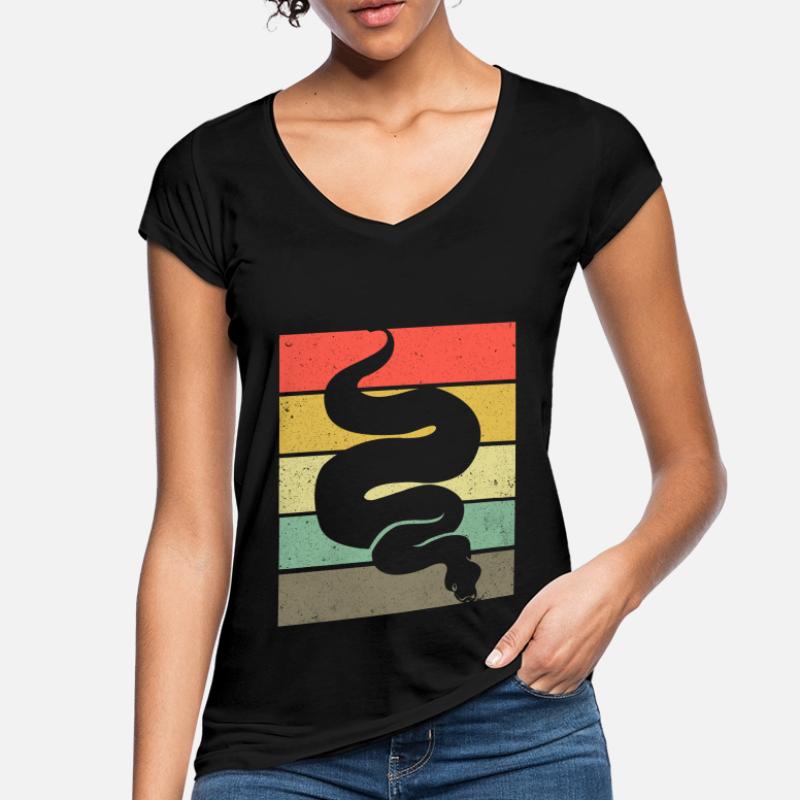 Python Frauen Vintage T-Shirt