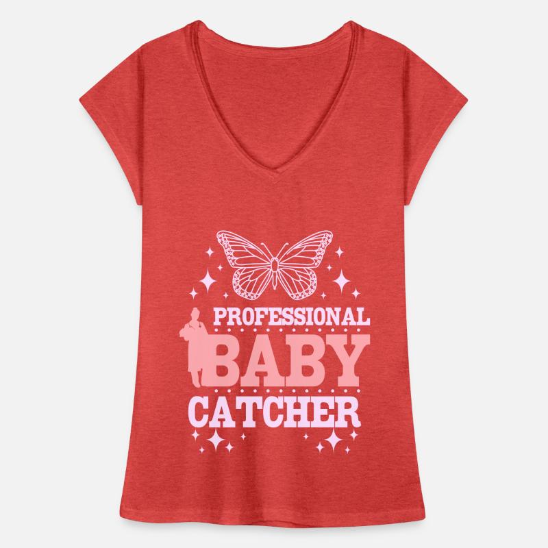 Attrape-bébé professionnel T-shirt vintage Femme